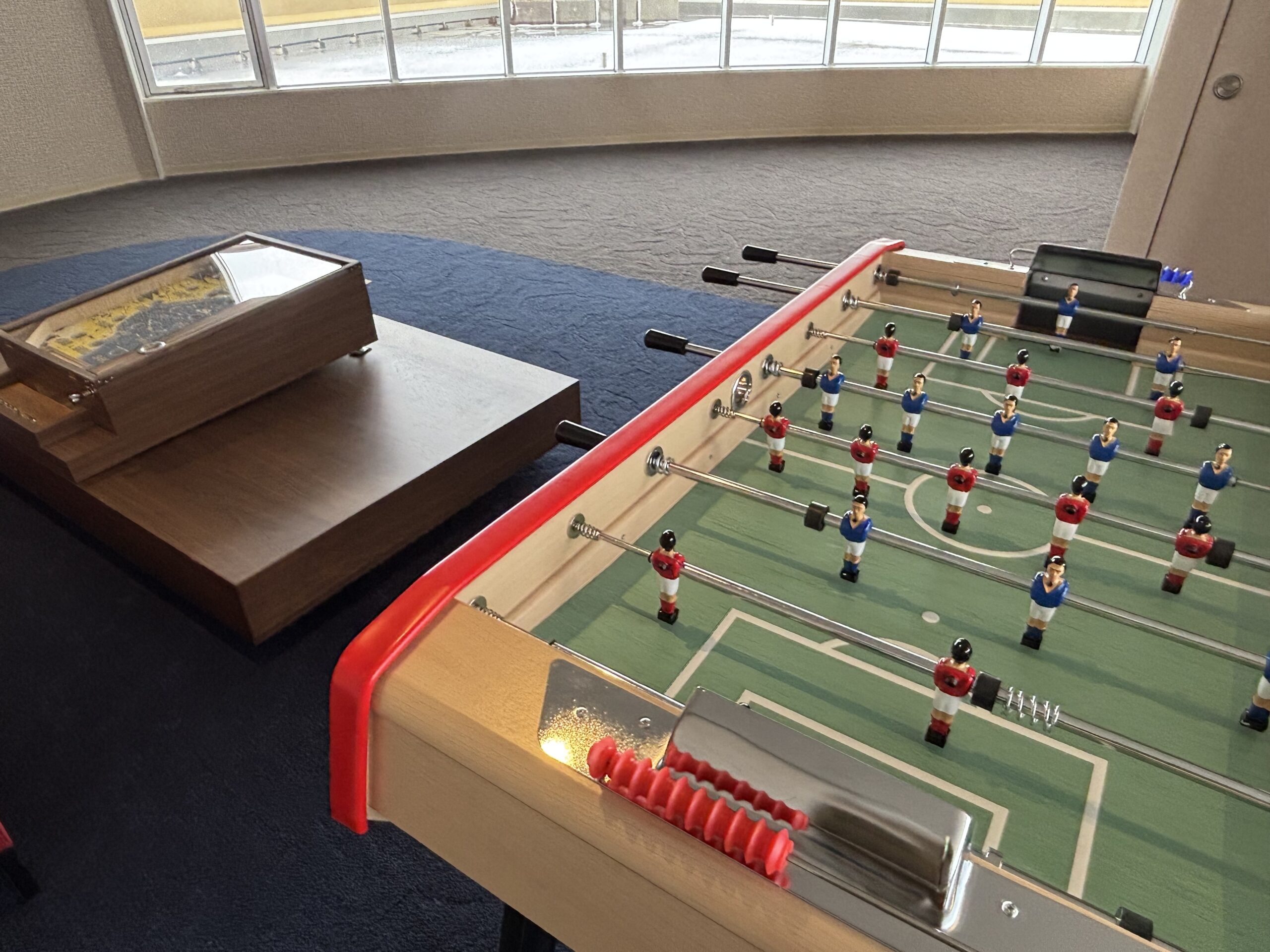 階段前にあったゲーム。無料で遊べるので子どもと楽しめた